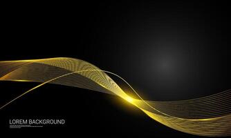 golden wave abstract background design, suitable for backgrounds, wallpapers, posters, and others vector