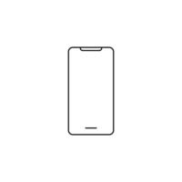 Mobile phone icon. Smartphone symbol. illustration logo vector