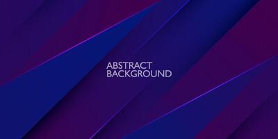 Abstract purple triangle overlap background for graphics design. Dark purple and blue gradient background elements. Eps10 vector