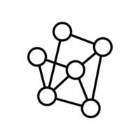 Connectivity or networking and user interface icons vector