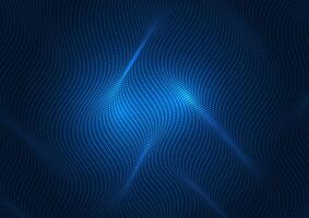 abstract background of flowing futuristic dots vector