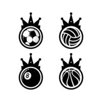 KING BALL DESIGN vector