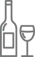 Bottle drink icon symbol image. Illustration of the drink water bottle glass design image vector