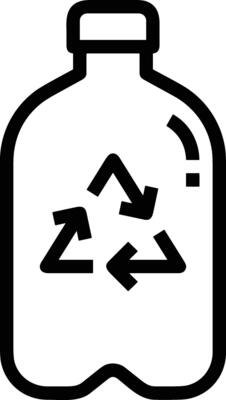 Bottle drink icon symbol image. Illustration of the drink water bottle glass design image