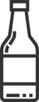 Bottle drink icon symbol image. Illustration of the drink water bottle glass design image vector