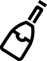 Bottle drink icon symbol image. Illustration of the drink water bottle glass design image vector