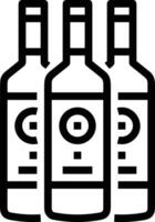 Bottle drink icon symbol image. Illustration of the drink water bottle glass design image vector
