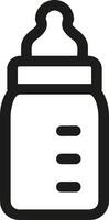 Bottle drink icon symbol image. Illustration of the drink water bottle glass design image vector