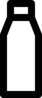 Bottle drink icon symbol image. Illustration of the drink water bottle glass design image vector