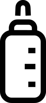 Bottle drink icon symbol image. Illustration of the drink water bottle glass design image