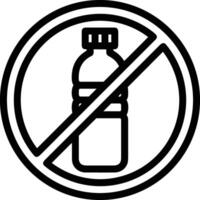 Bottle drink icon symbol image. Illustration of the drink water bottle glass design image vector