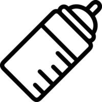 Bottle drink icon symbol image. Illustration of the drink water bottle glass design image vector