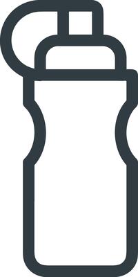Bottle drink icon symbol image. Illustration of the drink water bottle glass design image