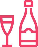Bottle drink icon symbol image. Illustration of the drink water bottle glass design image vector