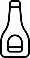 Bottle drink icon symbol image. Illustration of the drink water bottle glass design image vector