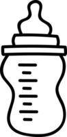 Bottle drink icon symbol image. Illustration of the drink water bottle glass design image vector