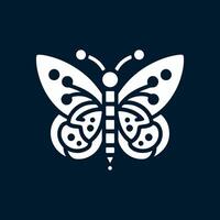 a logo design of a poisonous butterfly of pollution, minimalistic and simplistic, EPS format vector