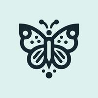 a logo design of a poisonous butterfly of pollution, minimalistic and simplistic, EPS format vector