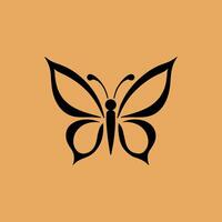 a logo design of a poisonous butterfly of pollution, minimalistic and simplistic, EPS format vector