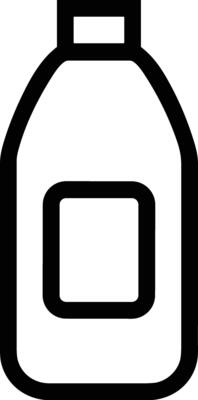Bottle drink icon symbol image. Illustration of the drink water bottle glass design image