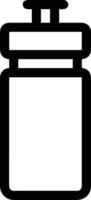 Bottle drink icon symbol image. Illustration of the drink water bottle glass design image vector