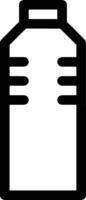 Bottle drink icon symbol image. Illustration of the drink water bottle glass design image vector