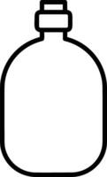 Bottle drink icon symbol image. Illustration of the drink water bottle glass design image vector