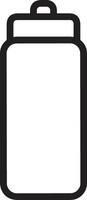 Bottle drink icon symbol image. Illustration of the drink water bottle glass design image vector