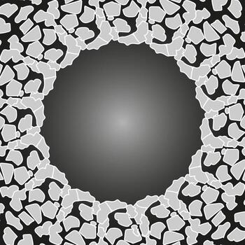 Abstract monochrome background in gray color vector