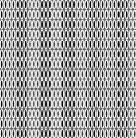 Geometric seamless pattern in the form of ovals on a gray background vector