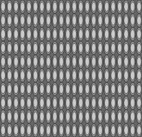 Abstract texture in the form of a monochrome pattern of ovals on a gray background vector