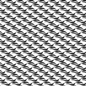 resumen sin costura textura en el formar de un negro modelo en un blanco antecedentes vector