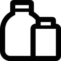 Bottle drink icon symbol image. Illustration of the drink water bottle glass design image vector