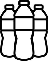 Bottle drink icon symbol image. Illustration of the drink water bottle glass design image vector