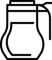 Bottle drink icon symbol image. Illustration of the drink water bottle glass design image vector