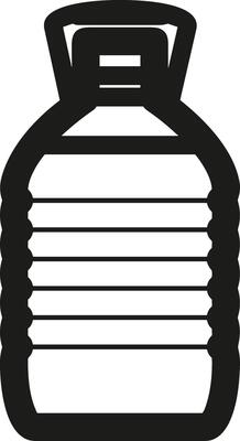 Bottle drink icon symbol image. Illustration of the drink water bottle glass design image