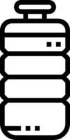 Bottle drink icon symbol image. Illustration of the drink water bottle glass design image vector