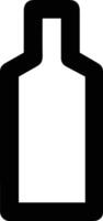 Bottle drink icon symbol image. Illustration of the drink water bottle glass design image vector