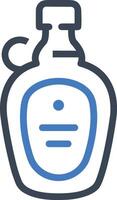Bottle drink icon symbol image. Illustration of the drink water bottle glass design image vector