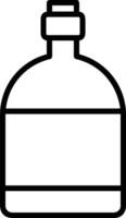 Bottle drink icon symbol image. Illustration of the drink water bottle glass design image vector