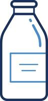 Bottle drink icon symbol image. Illustration of the drink water bottle glass design image vector