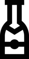 Bottle drink icon symbol image. Illustration of the drink water bottle glass design image vector