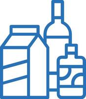 Bottle drink icon symbol image. Illustration of the drink water bottle glass design image vector