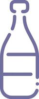 Bottle drink icon symbol image. Illustration of the drink water bottle glass design image vector