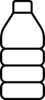 Bottle drink icon symbol image. Illustration of the drink water bottle glass design image vector