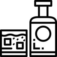 Bottle drink icon symbol image. Illustration of the drink water bottle glass design image vector