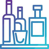 Bottle drink icon symbol image. Illustration of the drink water bottle glass design image vector