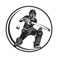 Cricket Sports Logo design Art, Icons, and Graphics vector