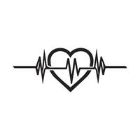 Heart Line Logo Design Art, Icons, and Graphics vector
