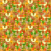 Colorful geometric pattern background vector